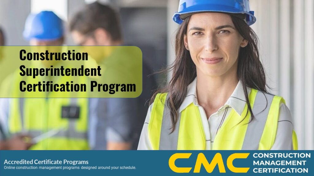 Construction Project Manager Certification Program